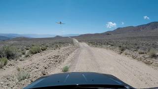 Death Valley fighter jet ATTACKS my rig Saline Valley Flyover [upl. by Watanabe128]