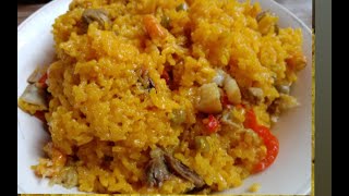 VALENCIANA ILONGGOS style PAELLA EASY RECIPE [upl. by Peregrine]