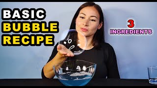 How to make a BASIC BUBBLE RECIPE [upl. by Autry467]