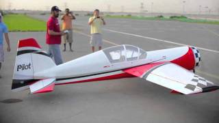 LARGEST RC PLANE DUBAI 55 YAK [upl. by Chuipek]