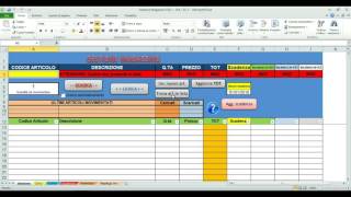 Tutorial Gestione Magazzino Excel v Full [upl. by Fedak732]