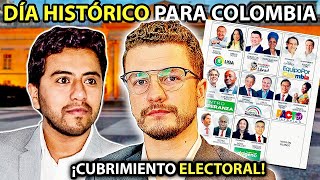 ¡CUBRIMIENTO ELECCIONES PRESIDENCIALES EN VIVO DÍA HISTÓRICO PARA COLOMBIA [upl. by Sheply]