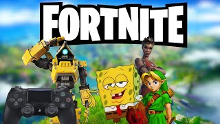 Goofing around in Fortnite  Fortnite with Gyro  Flickstick [upl. by Seyah]