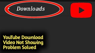 Fix YouTube Downloaded Videos Not Showing Problem Solved [upl. by Atineb724]