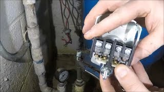 How To Replace A Well Pump Pressure Switch [upl. by Inohtna]