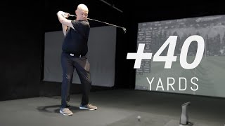 40 MORE YARDS  DRIVER FITTING Mid Handicap Player [upl. by Lehplar]