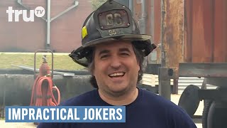 Impractical Jokers  The Fire Academy Punishment  truTV [upl. by Sheedy]