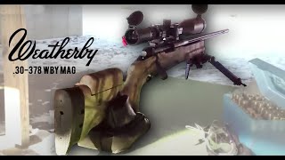 ✇ Rifle  30378 Weatherby Magnum at the Range [upl. by Stiegler]