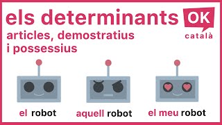 Els determinants 1 articles demostratius i possessius  4K [upl. by Vivyan254]