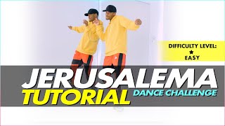 Jerusalema Dance Tutorial  Step by step [upl. by Anen901]