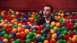 The Big Bang Theory Sheldon Bazinga in ball pit [upl. by Yrrap]