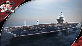 Minecraft Modern USS Nimitz  NimitzClass Aircraft Carrier Tutorial [upl. by Aitnis31]