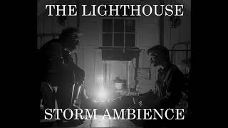 The Lighthouse Storm Ambience  Rain Wind amp Thunder  3 Hours [upl. by Idnahc]