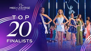 72nd MISS UNIVERSE  TOP 20 Delegates  Miss Universe [upl. by Lerud]