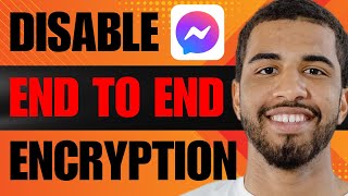 How to Disable End to End Encryption in Messenger 2025 [upl. by Maeve850]