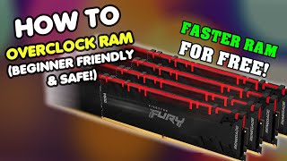 How To Overclock RAM BEGINNER FRIENDLY amp SAFE [upl. by Osmond781]