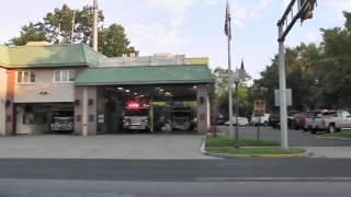 Hillsdale Fire Department Responding in HD [upl. by Edas870]