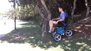 The 4x4 Beach and Bush Electric Wheelchairs from Out and About Healthcare [upl. by Bryana]