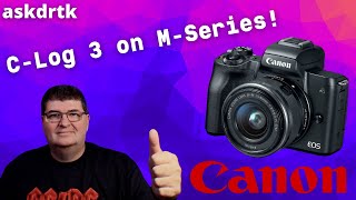 Add CLog 3 to your Canon MSeries Camera  Cinestyle Too [upl. by Athalee]