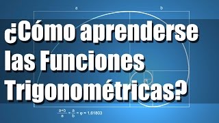 Como aprenderse las funciones trigonométricas [upl. by Ubald756]