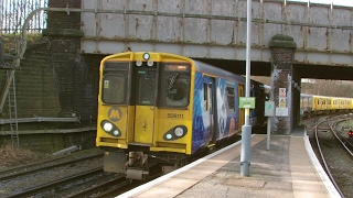 Half an Hour at 216  Birkenhead North Station 1022017  Class 507 508 terminus [upl. by Sera434]