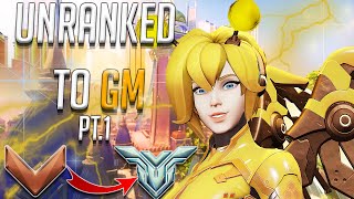 Educational Unranked to GM MERCY Part 1  Overwatch 2 [upl. by Laurentia]