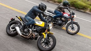 Scrambler Slam Ducati vs Triumph [upl. by Boylan]