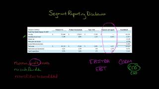 Segment Reporting Disclosures [upl. by Ylirama]