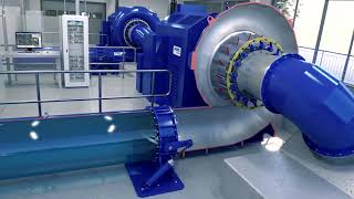 ANDRITZ Hydro turbine animation  Francis [upl. by Rama]