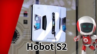 Hobot 2S  window cleaning robot [upl. by Lyman206]