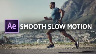 SMOOTH SLOW MOTION in After Effects  Tutorial [upl. by Campman]