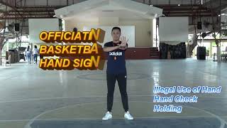 Officiating Basketball Hand Signals [upl. by Alper]