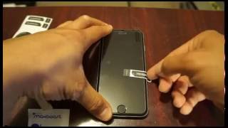 How to install Tempered Glass Properly using Guide Stickers On Any Mobile [upl. by Nasya]