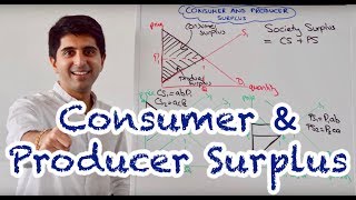 Y1 8 Consumer and Producer Surplus [upl. by Cob841]