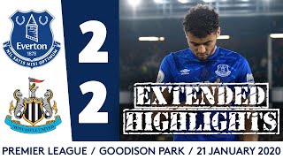 EXTENDED HIGHLIGHTS EVERTON 22 NEWCASTLE UNITED [upl. by Meredeth]