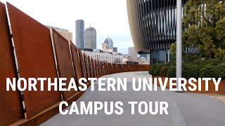 NORTHEASTERN UNIVERSITY TOUR  BOSTON CAMPUS [upl. by Coughlin841]