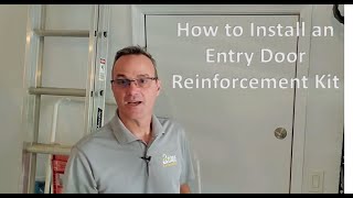 How to Reinforcement an Entry Door  Burglar Proof Your Doors [upl. by Minardi433]