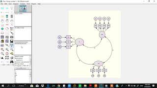 AMOS How to do CFA with AMOS [upl. by Ellga]