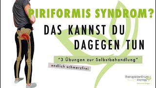 Piriformis Syndrom 3 Übungen zur Selbstbehandlung [upl. by Kara]