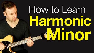 HARMONIC MINOR SCALE Guitar Positions  how to nail them [upl. by Eikcim]