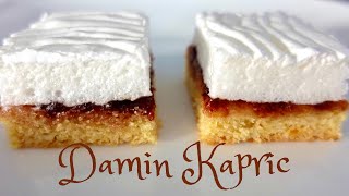 ZABORAVLJENI STARINSKI KOLAČ DAMIN KAPRIC SHORTBREAD MERINGUE CAKE [upl. by Avie]