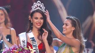 CROWNING MOMENT Miss Universe 2018 [upl. by Anahsek877]