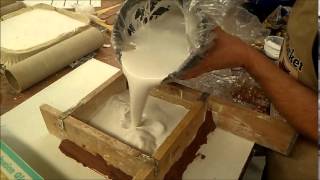 OCC Ceramics Making a Plaster Mold [upl. by Dorolice]