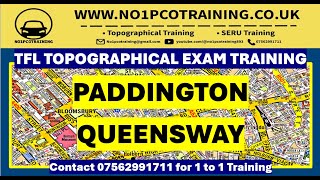 FORMOSA STREET  TFL TOPOGRAPHICAL SKILLS 2024 PCO TRAINING [upl. by Ytrebil]