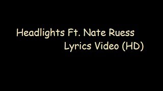 Eminem Headlights Ft Nate Ruess Lyrics [upl. by Almire]