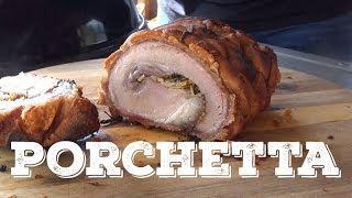 Porchetta Pork Roast Recipe on the Traeger Pellet Grill [upl. by Bithia]