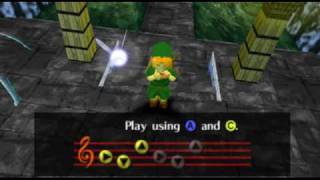 Legend of Zelda Ocarina of Time Walkthrough 03 15 quotSuns Songquot [upl. by Ardnaeel]