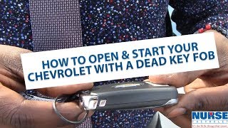 How To Open amp Start Your Chevrolet With A Dead Key Fob [upl. by Pulcheria995]