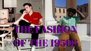 Fashion of the 1950s  Mens Fashion [upl. by Lussier460]