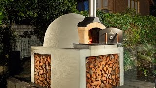 How to Build our Wood Fired Brick Pizza Oven Kit [upl. by Mandell269]